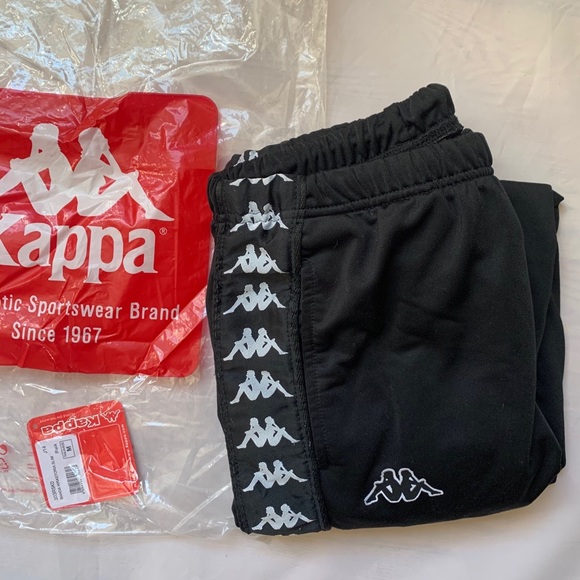 Kappa Pants - Kappa embroidered logo joggers!